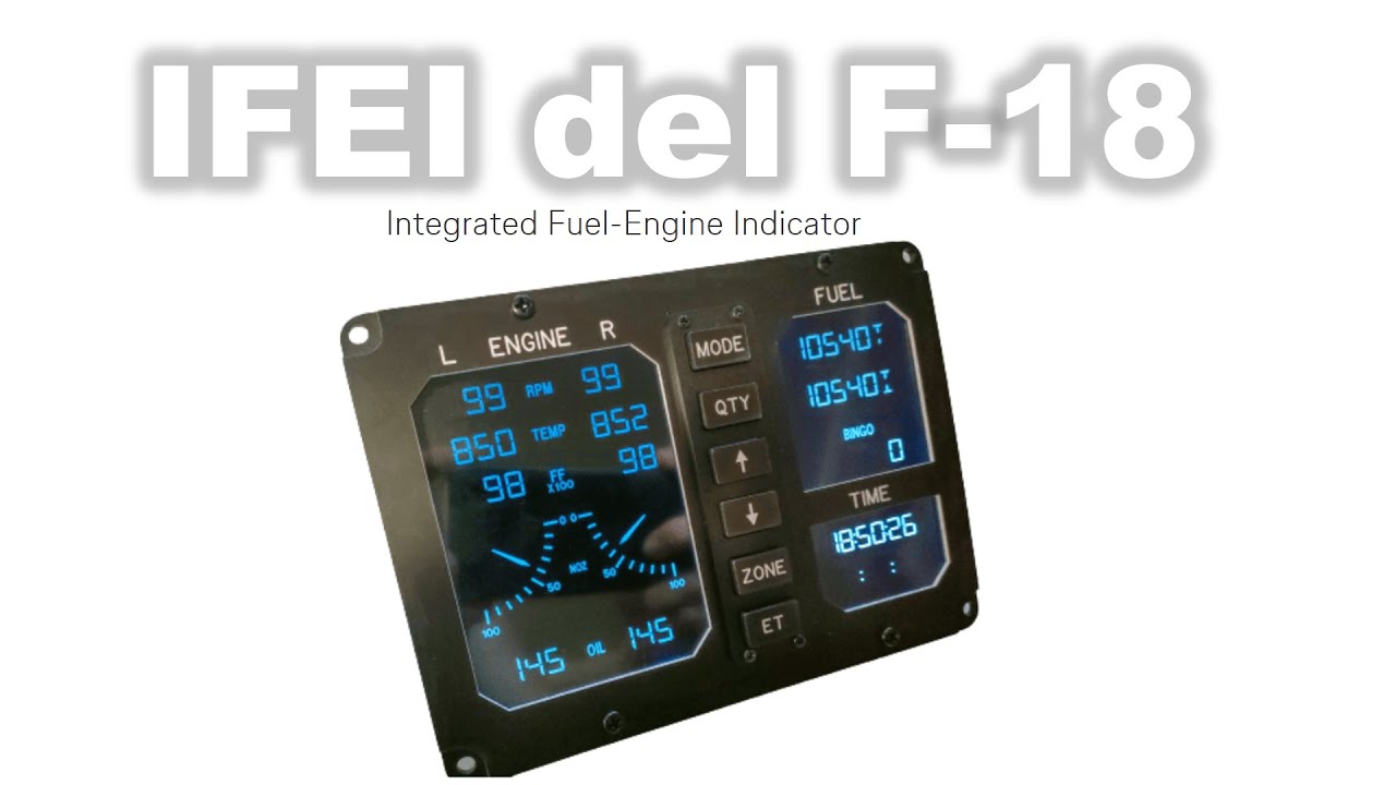 Integrated Fuel and Engine Indicator del F/A-18