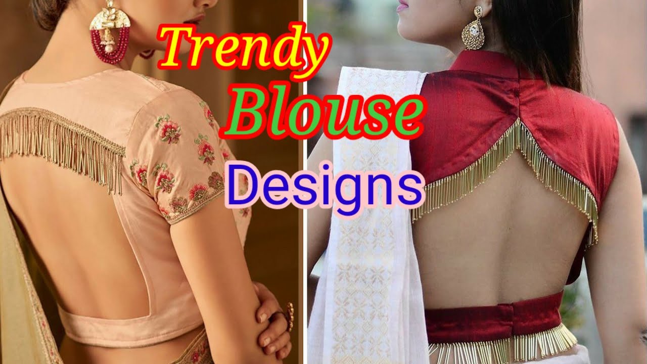 #blousedesigns #latestblouse blouse designs//tassel design//latkan design//fringe lace design//2020
