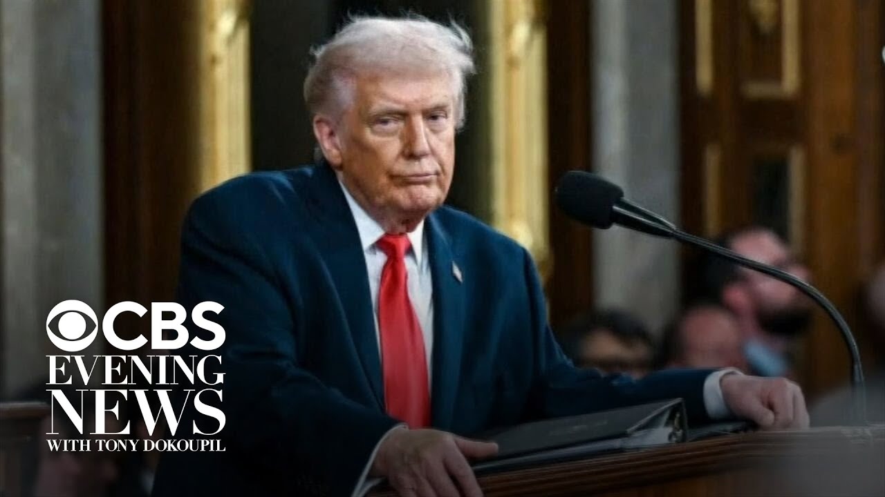 Major moments from Trump's State of the Union address