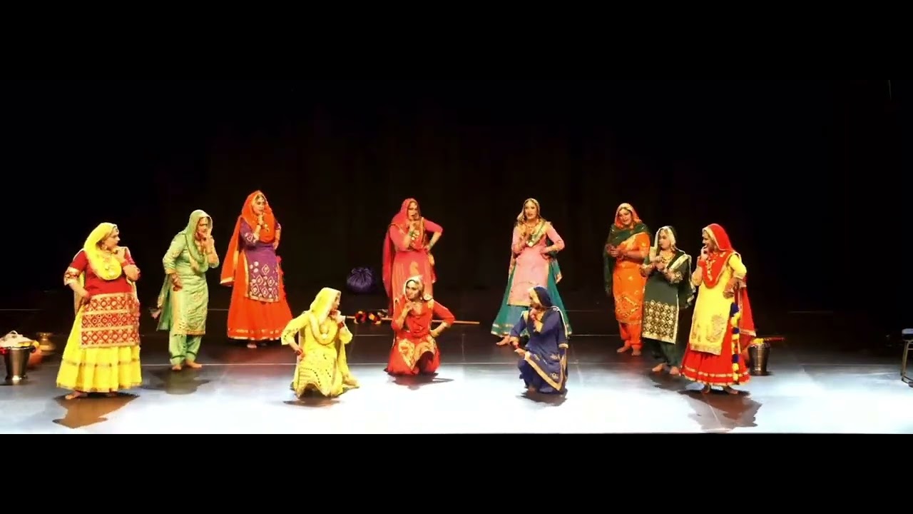 Rooh Punjab Di Nz Senior Gidha Team 1st Runner Up 2024