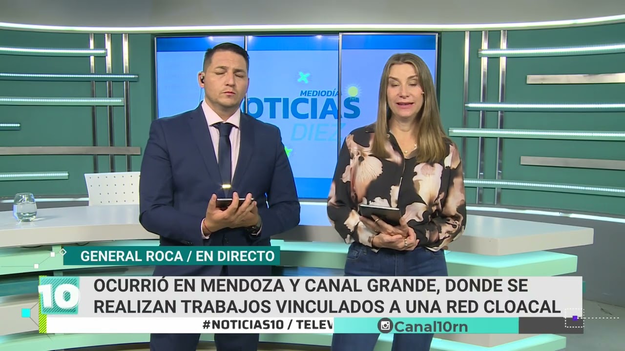 Derrumbe dejó a tres operativos atrapados: fueron rescatados y trasladados al hospital