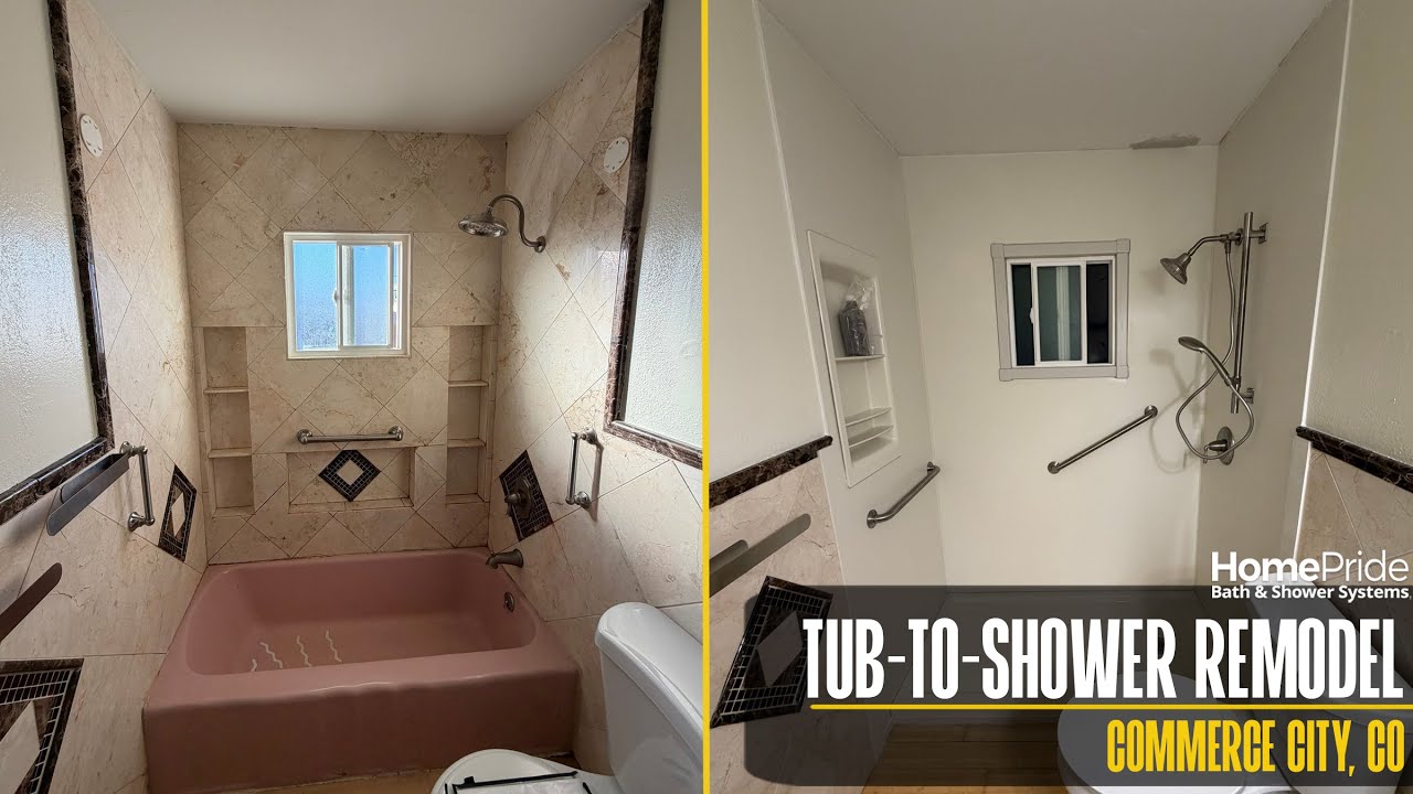 Переоборудование ванны в душевую кабину Kohler | Коммерс-Сити, Колорадо