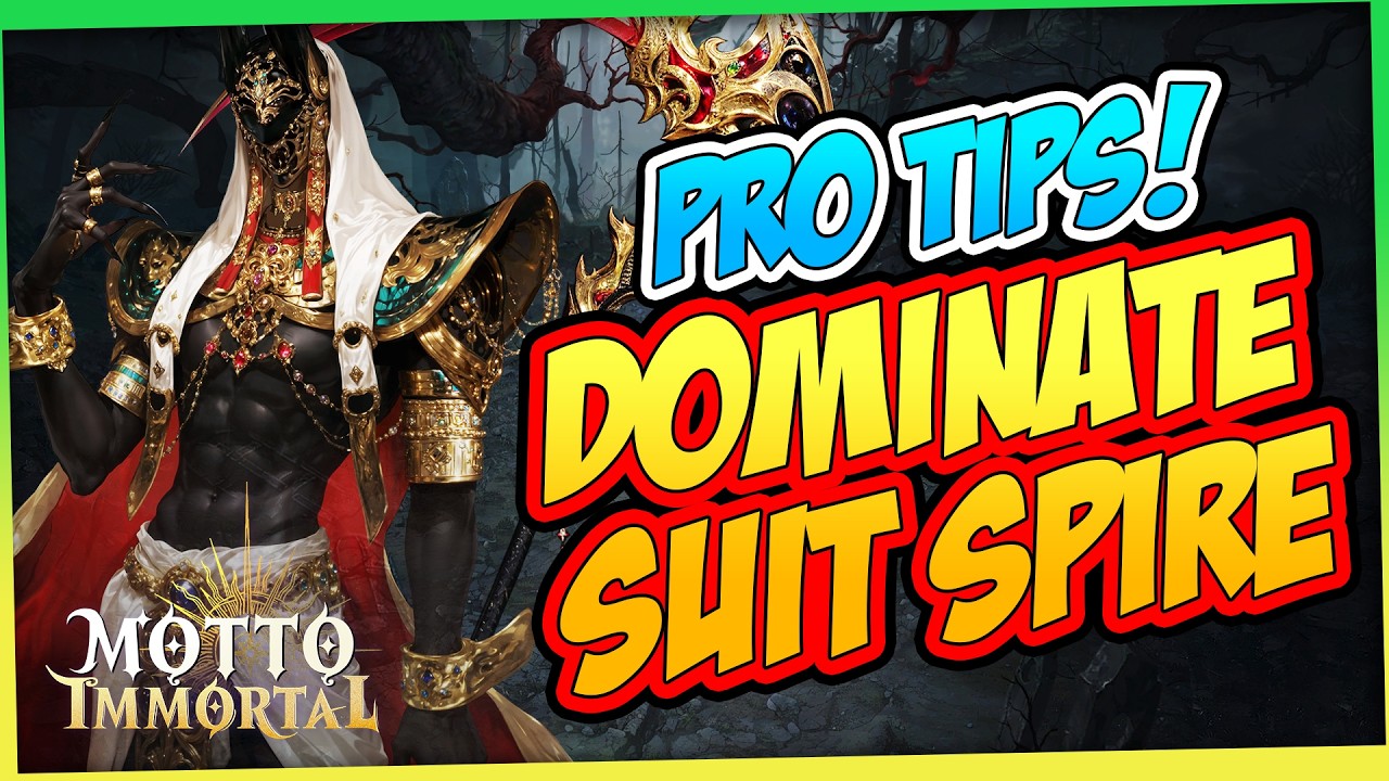 ✅Pro Tricks to Dominate Suit Spire Fast | MOTTO IMMORTAL