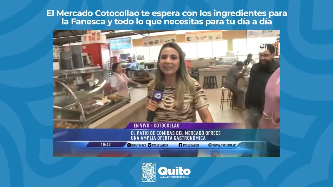 El mercado Cotocollao está listo para la temporada de Fanesca