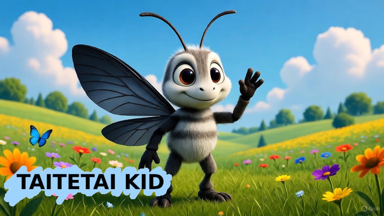Horsefly Hustle - Fun Animated Music Video for Kids -  Children's song - TAITETAI KID