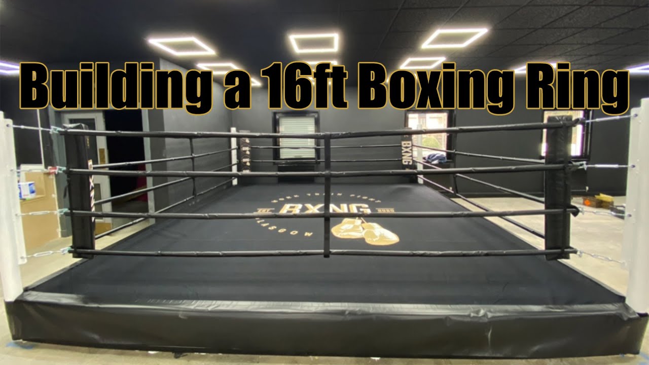 Building a 16ft Low Platform Boxing Ring