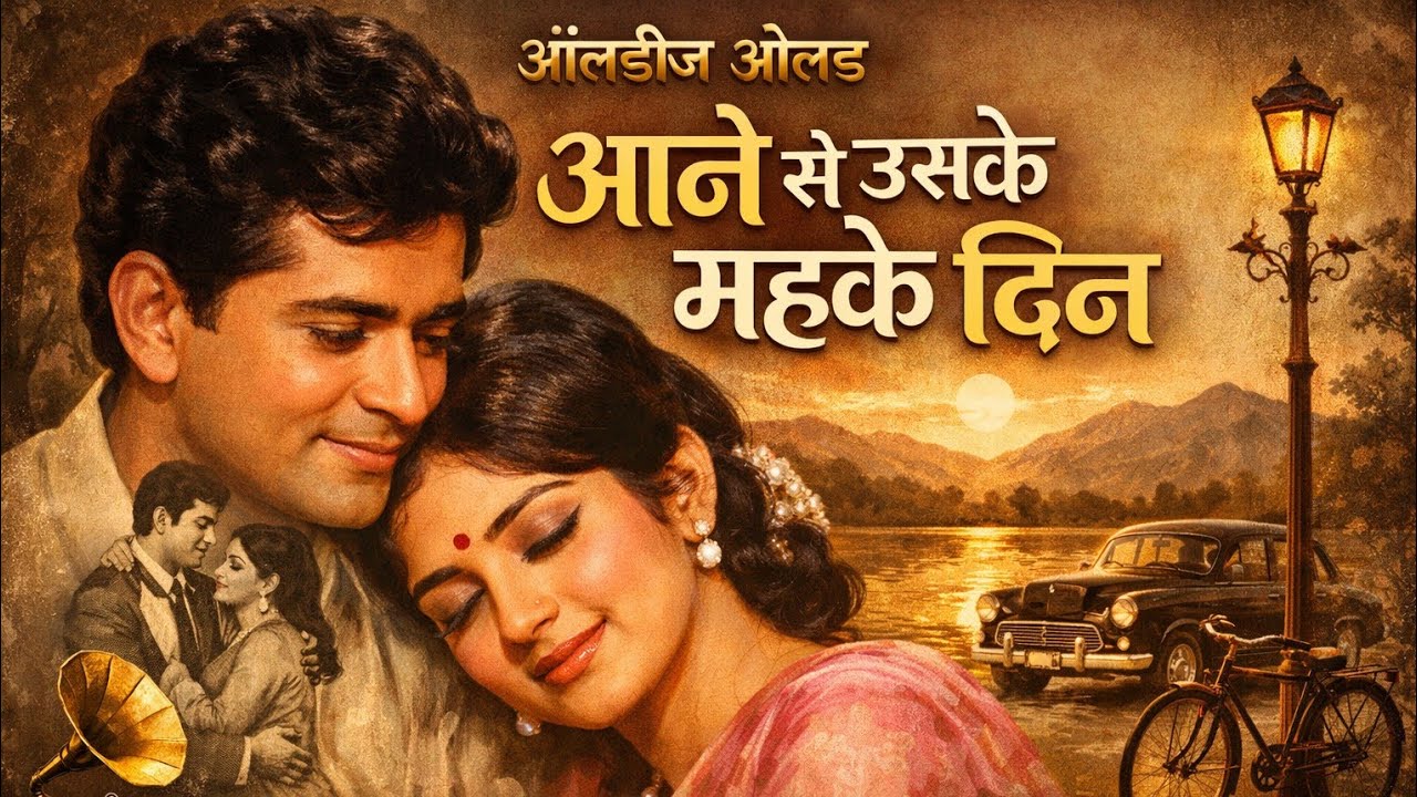 आने से तेरे महके दिन | Old is Gold #Hindi Song Aane Se Tere Mahke Din #romantic Hindi Viral Song 