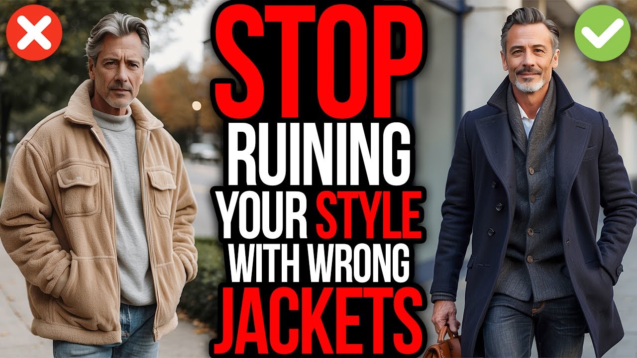 10 JACKETS That INSTANTLY Make Men OVER 40 Look OLDER!