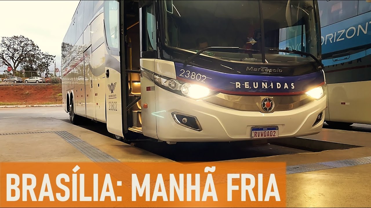 MANHÃ NAS PLATAFORMAS EM BRASÍLIA: G6 DA SÃO CRISTÓVÃO, NOVO HORIZONTE EM PESO NA RODOVIÁRIA