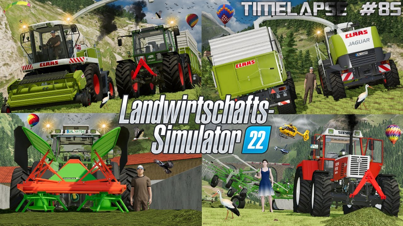 GRASHÄCKSELN im steilen ERLENGRAT mit @AgrarTechnikPaulus! 💪🚜💨 50k Abo Special!🎉|[LS22]-Timelapse#85