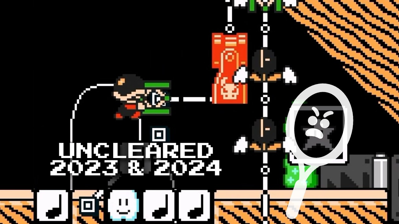 Mario's Worst Tennis Match - Uncleared Levels from Mario Maker 2