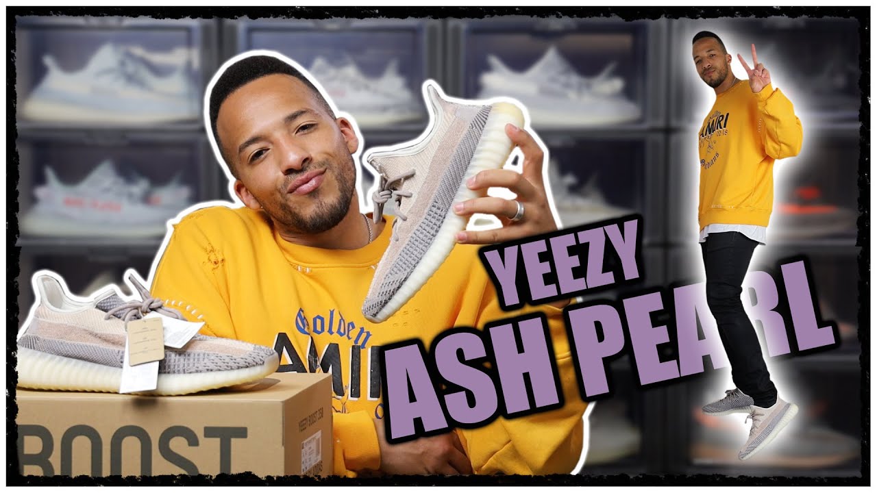 Adidas Yeezy Boost 350 V2 Ash Pearl Review & On Foot #yeezy #sneakers