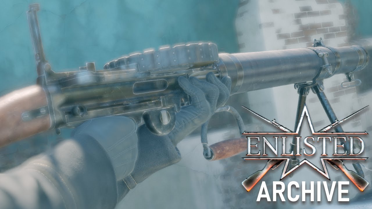 Enlisted Showcase - Lewis Gun Mk. I BSA Co. Russian Pattern