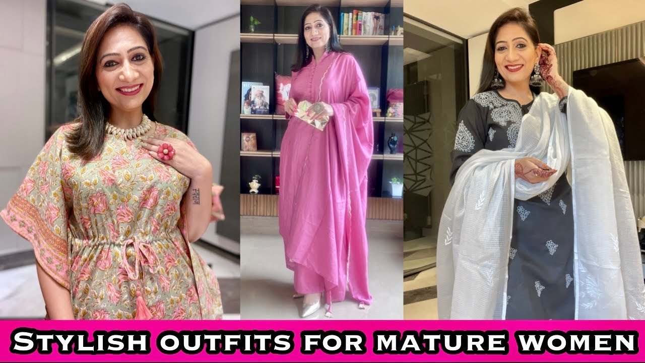 Elegant & Stylish Look book | Kurta styling for mature women | Fashion over 40 | TheHopeStory