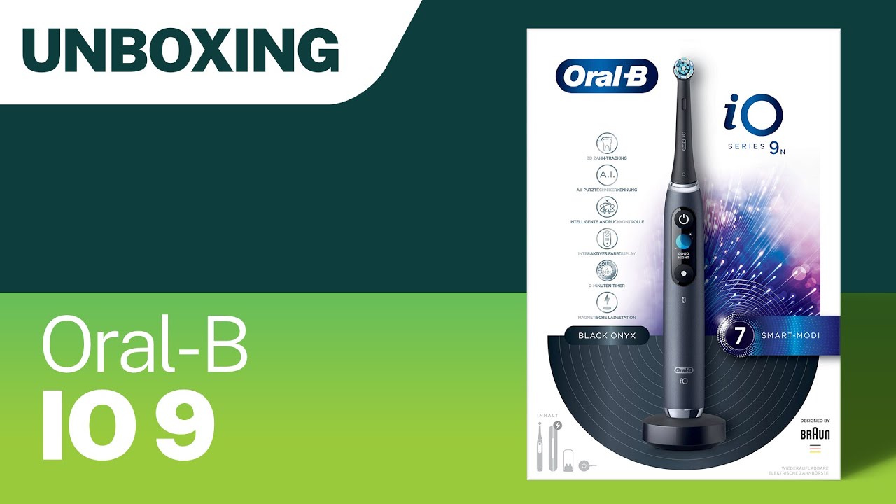 Unboxing Szczoteczki magnetycznej Oral-B iO9 📦
