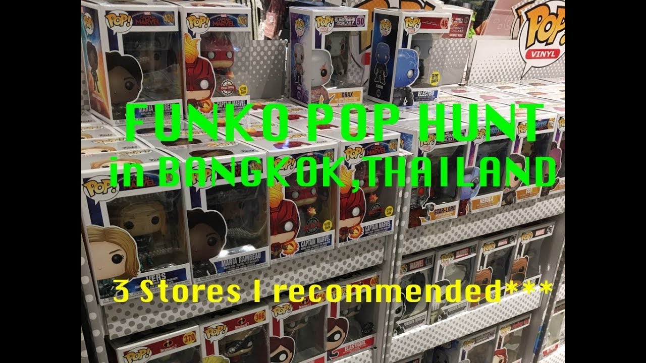 Funko pop Hunt in Bangkok,Thailand (RECOMMENDED STORES)