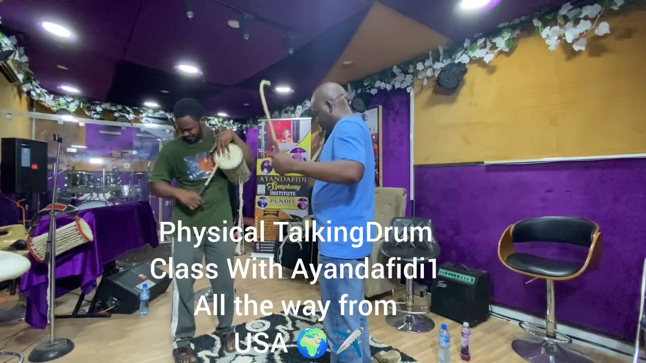 Day 1 Of Adequate Rehearsal. All the way from USA🌍. #talkingdrum #usa #tutor #viral #class #explore
