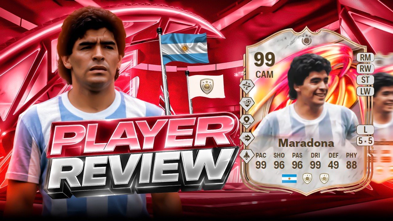 99 FUTTIES ICON MARADONA PLAYER REVIEW - EA FC 26 ULTIMATE TEAM