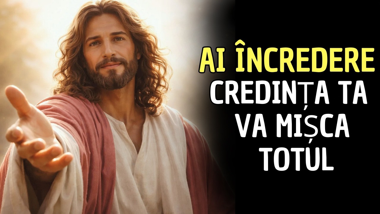 Când ai încredere deplină în Dumnezeu, asta se întâmplă — credința ta va mișca totul.