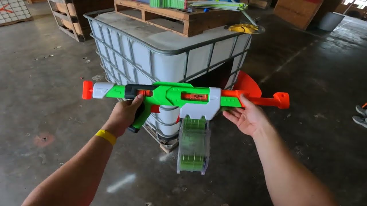 CANE Nerf War 09/28/24 - Dead Man Walking w/ Buzz Bee Air Warriors Twist Fury