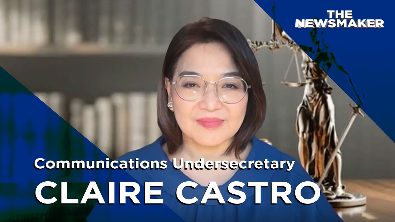 Palace press officer Claire Castro | The Newsmaker