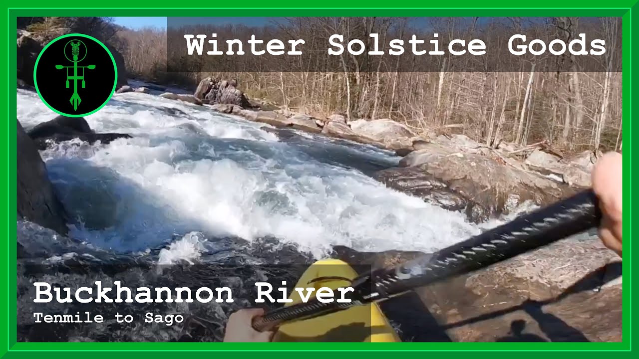Winter Solstice Kayaking on the Buckhannon River