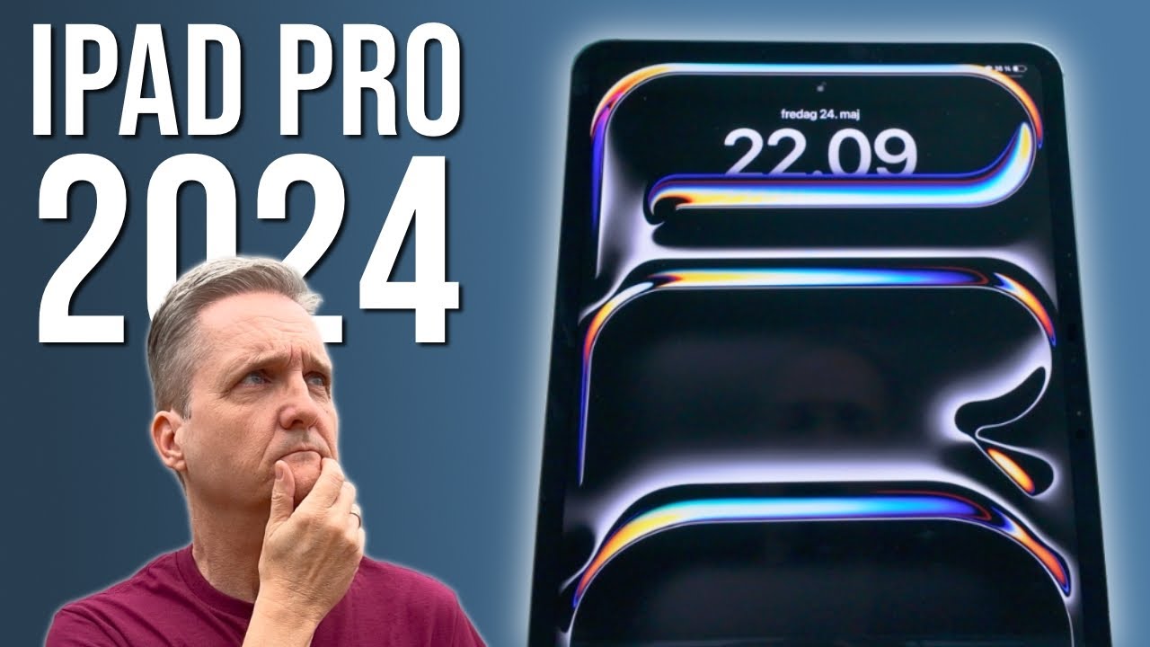 Er det tid til at opgradere? Test af iPad Pro 2024 med M4