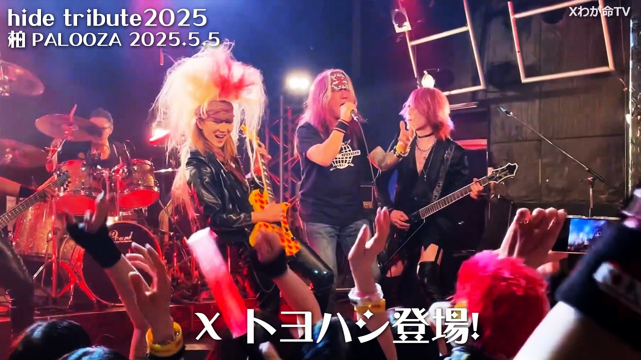 【hide tribute 2025】X-TOYOHASHI 紅【柏PLOOZA】