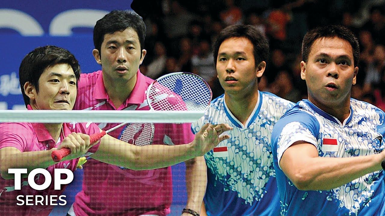 Top 10 Rallies - Jung Jae Sung & Lee Yong Dae Vs Markis Kido & Hendra Setiawan