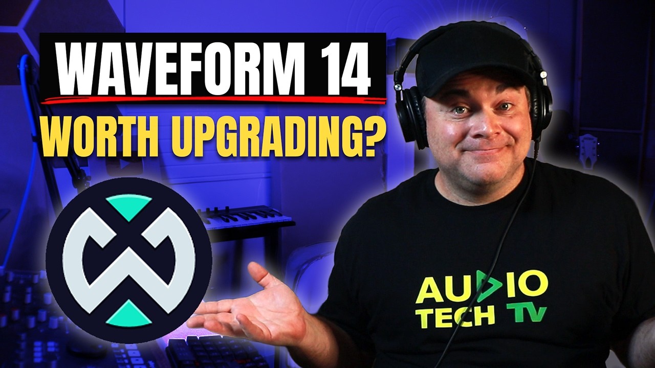 Tracktion Waveform 14 Quick Overview | Waveform Free and Pro