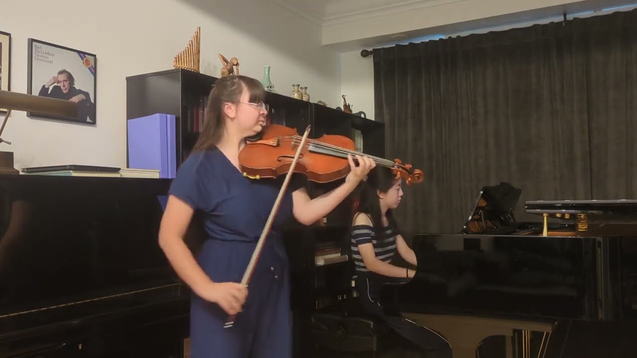 Walton Viola Concerto 1st Movement - Angelina Sievers and Irene Huang