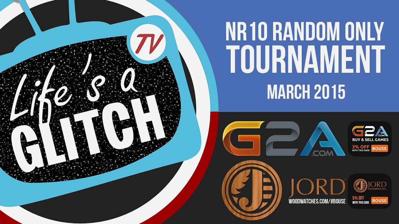G2A & JORD Random Only NR10 Tournament RO8 G2 [Mar 2015] - Starcraft 2 [LAGTV]