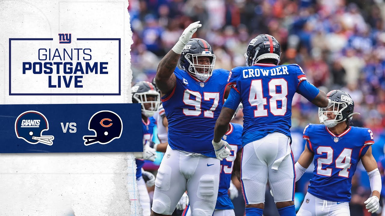 New York Giants vs. Chicago Bears Week 4: Postgame Recap & Analysis