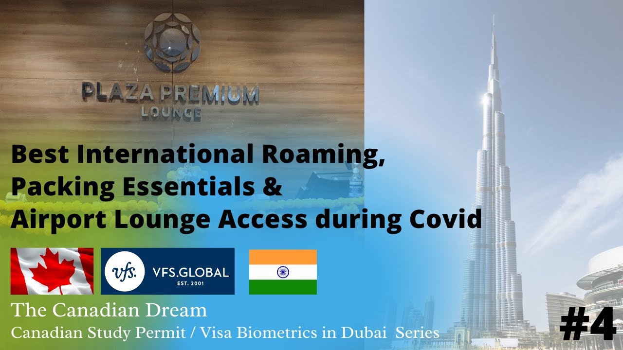 Travelling to Dubai - International Roaming, Packing Essentials & Airport Lounge Access