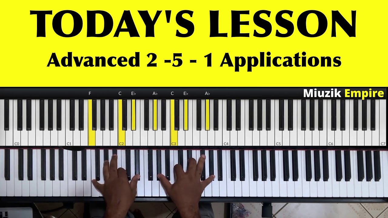 Let's Have Some Fun with a Jazzy 2 - 5 - 1 Chord Progression😀
