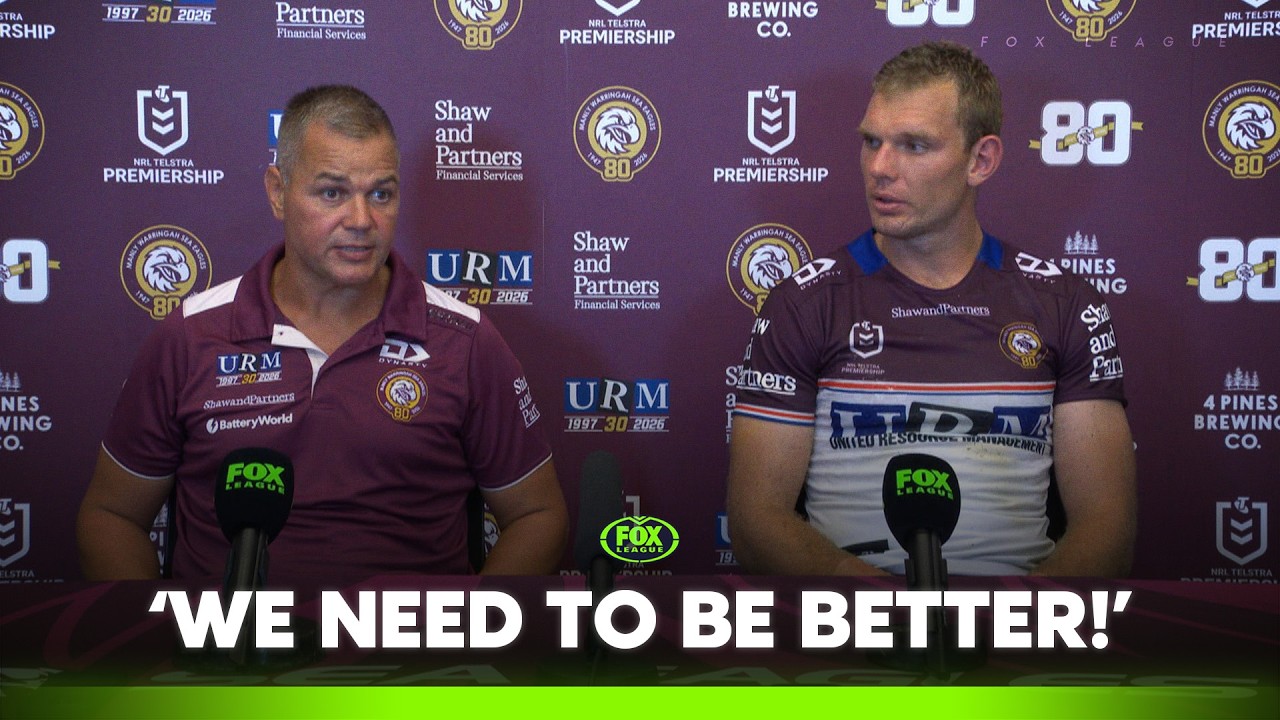 Seibold reacts to HEARTBREAKING loss 💔 Reveals long-term injury to starter | Manly Press Conference