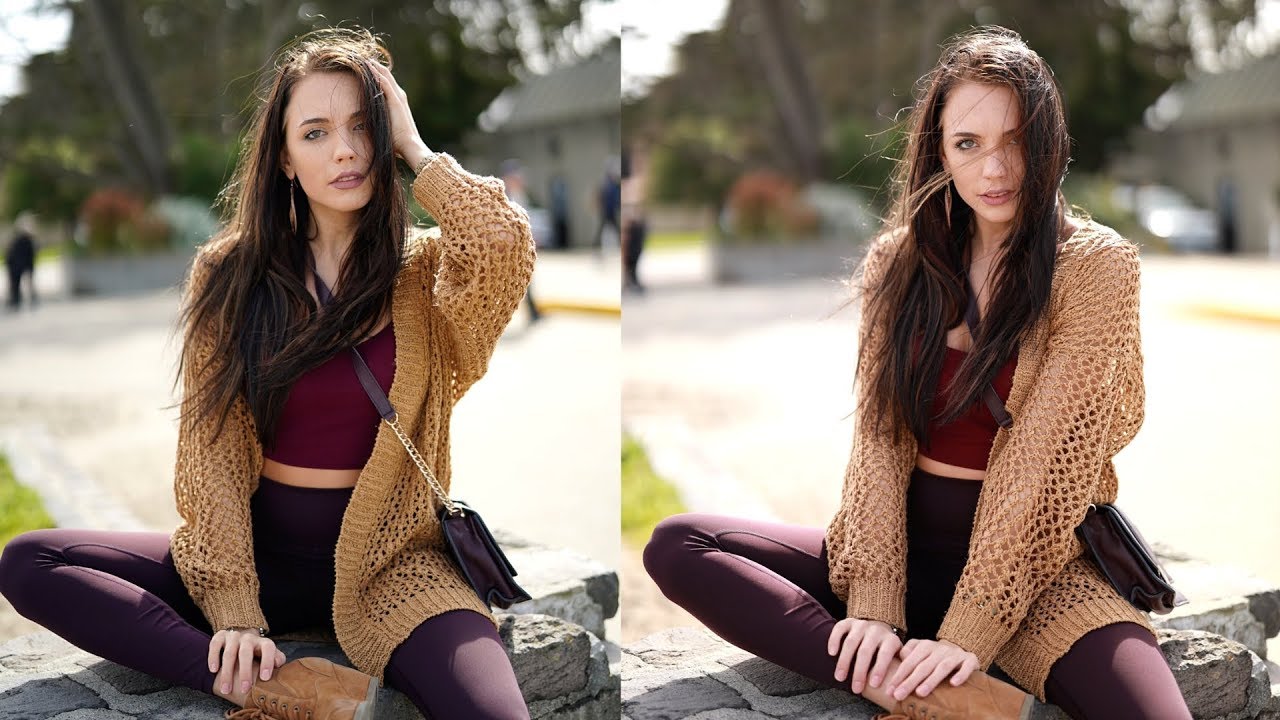 Canon EOS R 50mm F1.2 RF против Sony A7iii Zeiss 50mm F1.4 с @vickyykayyy