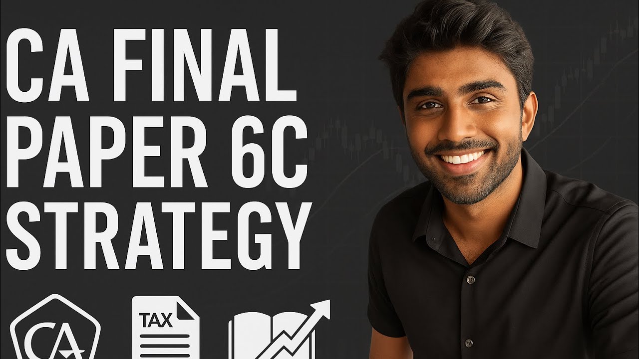 CA Final SPOM Paper 6C Strategy | How I Scored 60 in International Taxation