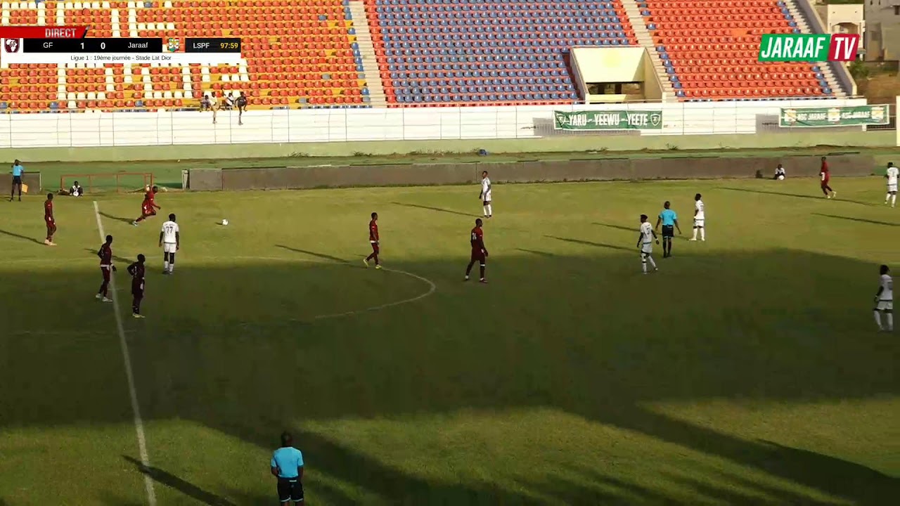 🛑DIRECT: LIGUE 1- 19ÈME JOURNÉE - GÉNÉRATION FOOT / JARAAF...(STADE LAT DIOR)
