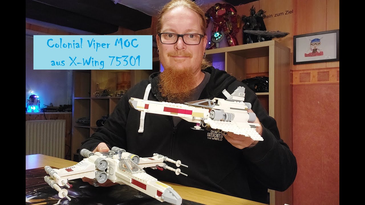 Colonial Viper MOC aus Lego®️ X-Wing 75301