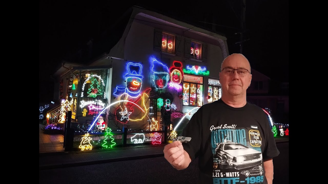 Maison illuminée et synchronisée d'Hagondange de 2008 à 2025