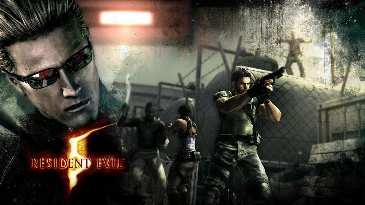 RESIDENT EVIL 5 PARA DESPEJAR LA MENTE MIETRAS Q ELLA DUERME L