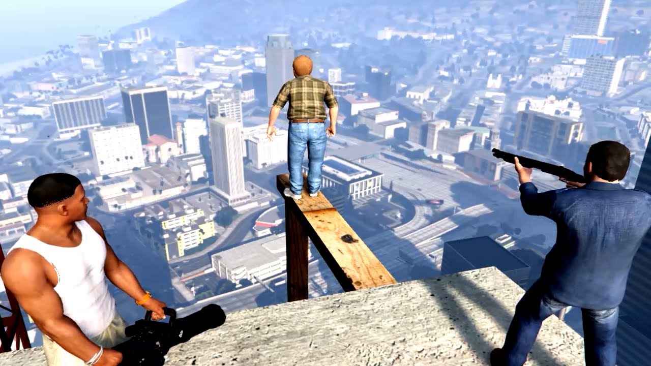 GTA V Franklin And Michael Kills Lester