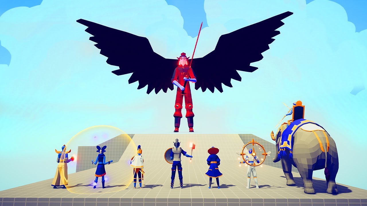 FALLEN ANGEL vs EVERY FACTION | TABS - Totally Accurate Battle Simulator