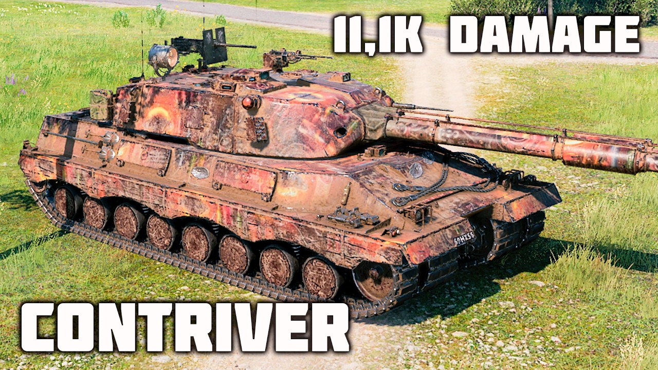 Contriver WoT – 5Kills, 11,1K Damage