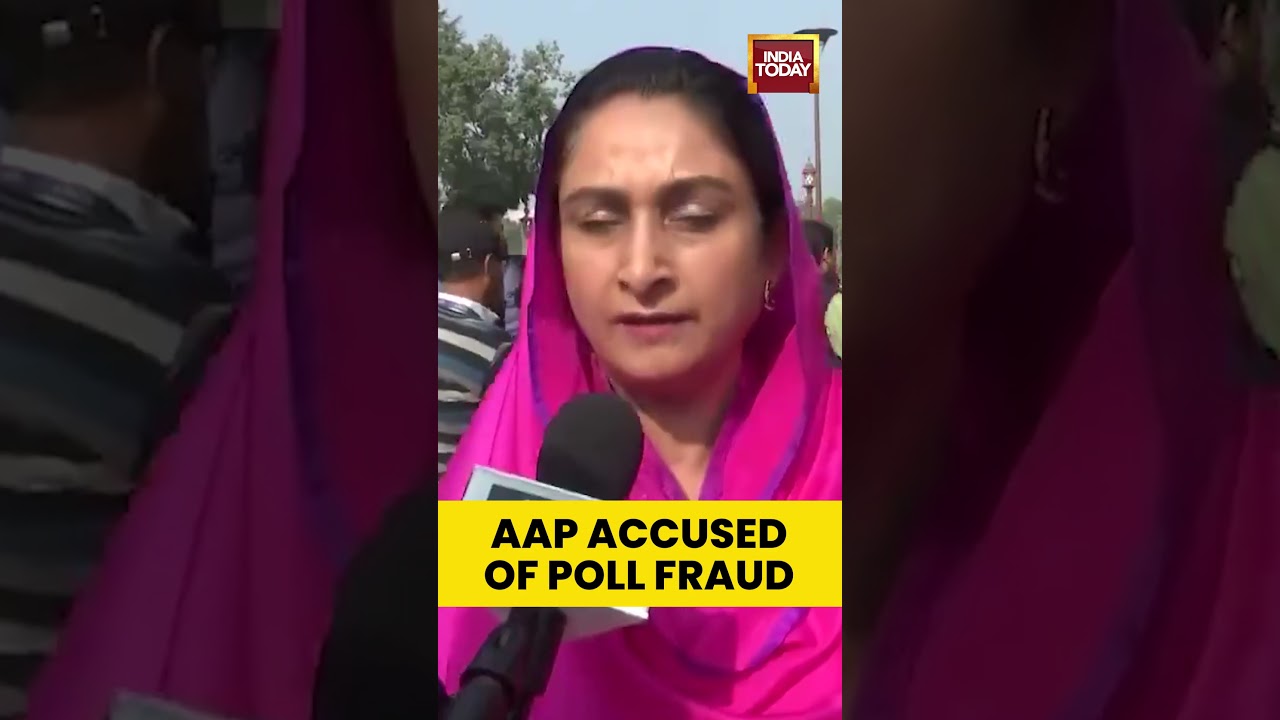AAP Stealing Votes In Punjab Local Polls, Cancel Party: Harsimrat Badal | India Today