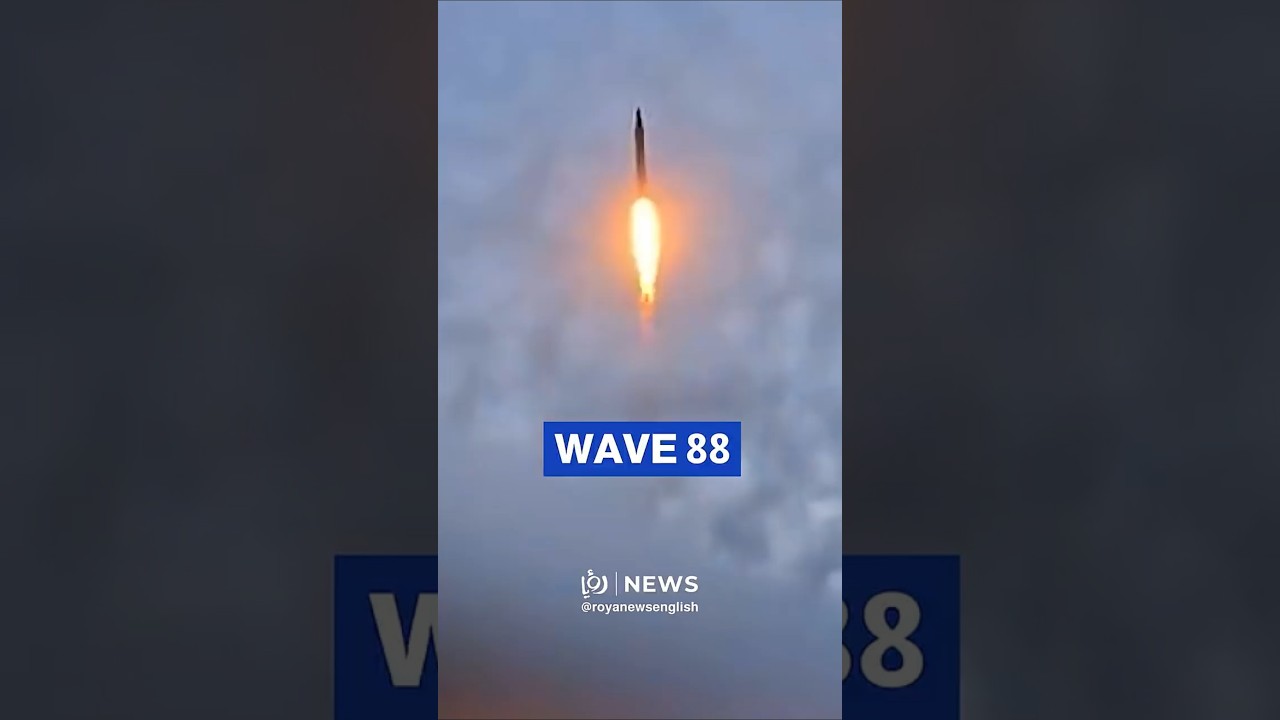 🚨Iran launches 88th wave of missiles and drones