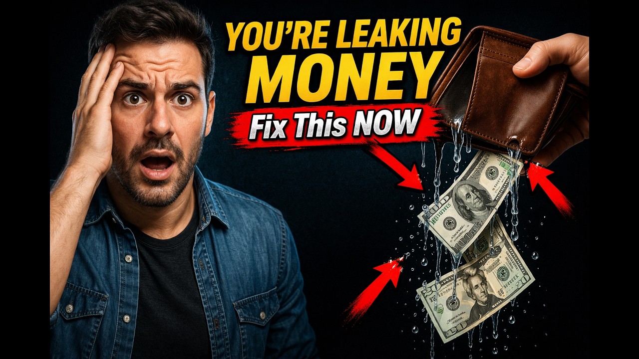 You&rsquo;re Not Broke &mdash; You&rsquo;re Leaking Money (Fix This First)