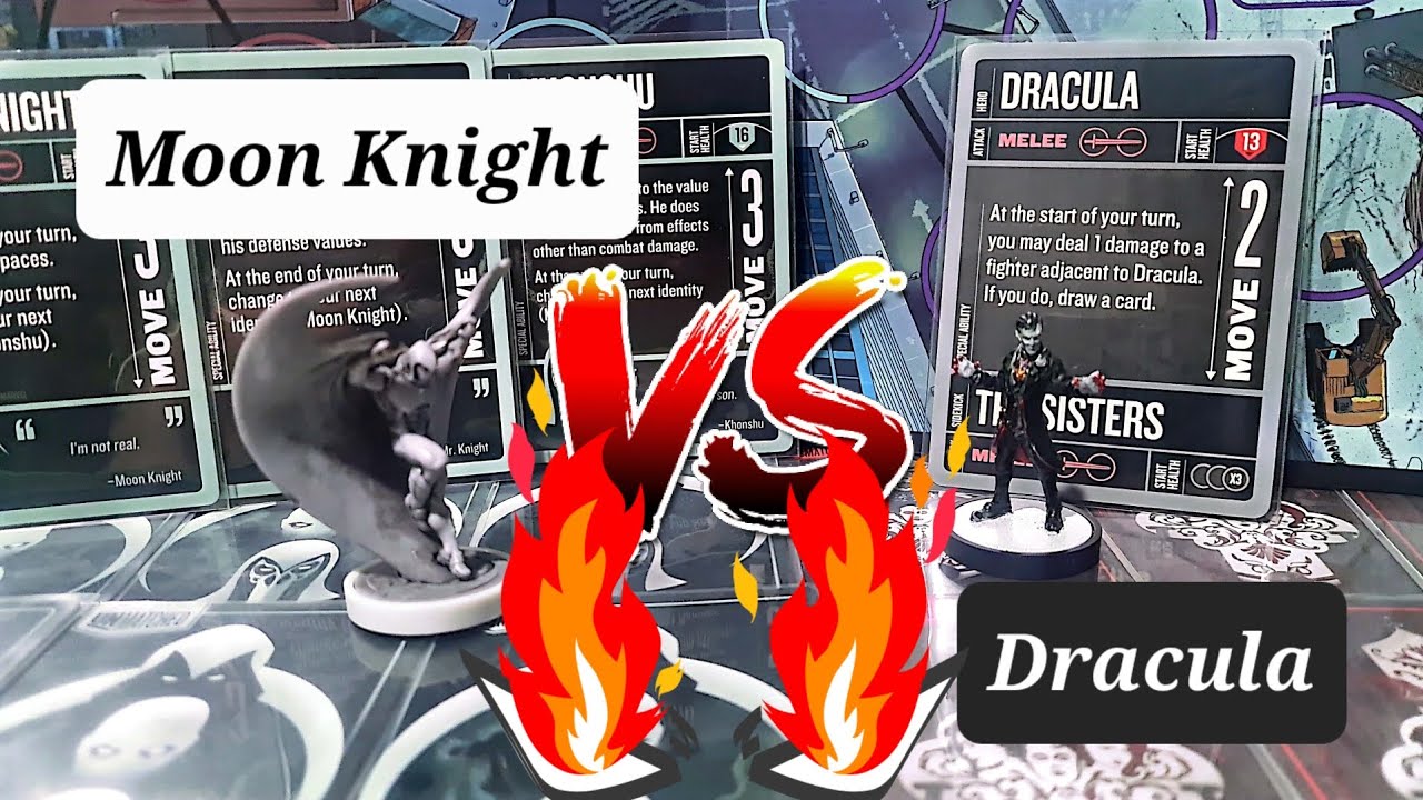 Unmatched| Dracula V.S Moon Knight in Hells Kitchen