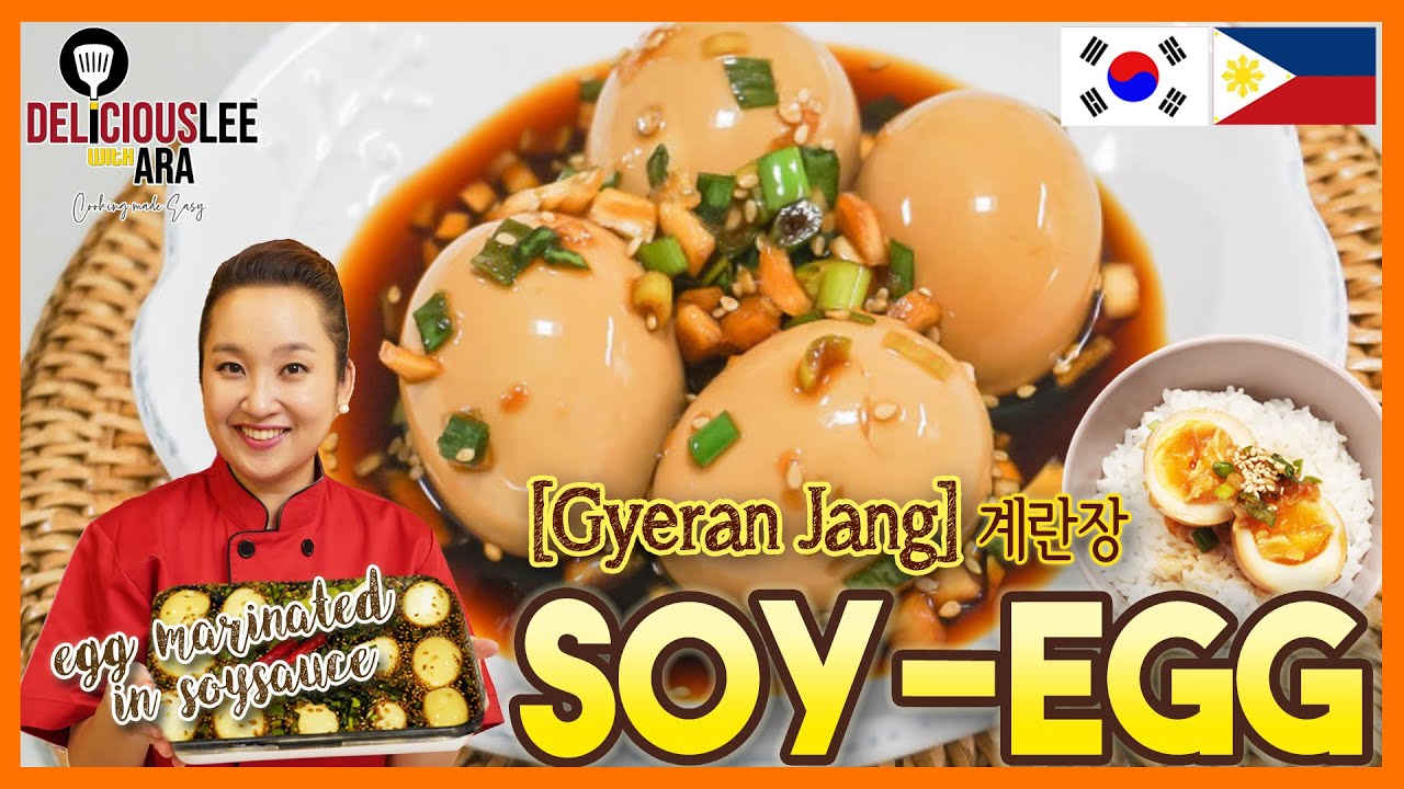 [Easy Korean Recipe in Tagalog] SOY-EGG 